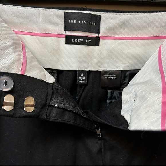 Black The Limited Drew Fit Pants (Size 4) - Picture 2 of 3